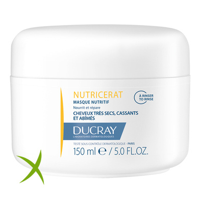Ducray Nutricerat Maschera Nutritiva Capelli Molto Secchi Fragili e Rovinati 150 ml