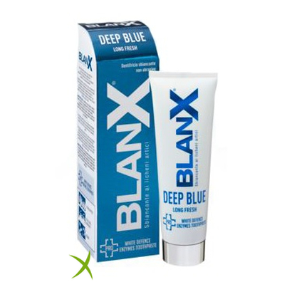 Blanx Deep Blue Dentifricio Sbiancante non Abrasivo 25 ml