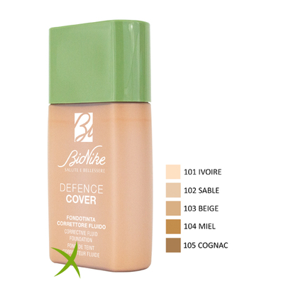 Bionike Defence Cover Fondotinta Correttore Fluido 102 40 ml