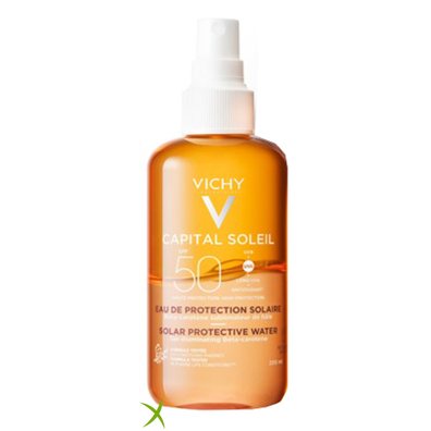 Vichy CS Acqua Solare Abbronzatura Spf50 200 ml