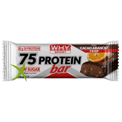 Whysport 75 Protein Bar Cacao Arancio Crisp 75 g