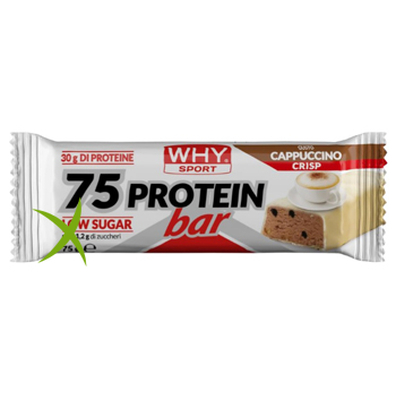 Whysport 75 Protein Bar Cappuccino Crisp 75g