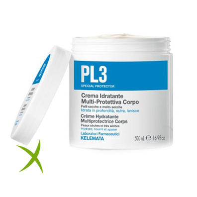 PL3 Crema Idratante Multiprotettiva Corpo 500 ml