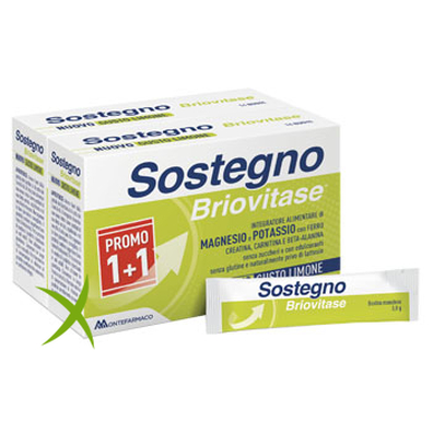 Briovitase Sostegno Limone Bipack 24 Buste
