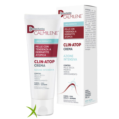 Dermovitamina Calmilene Clin-Atop Crema Azione Intensiva per Pelle con Tendenza a Dermatite Atopica 50 ml