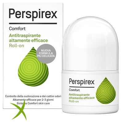Perspirex Comfort Deodorante Antitraspirante Roll-On Nuova Formula 20 ml