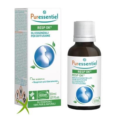 Puressentiel Miscela Resp Ok Oli Essenziali per Diffusione 30 ml 