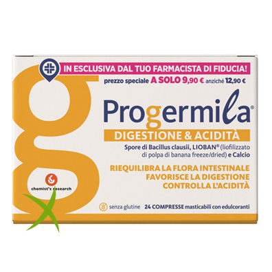 Progermila Digestione & Acidita' 24 Compresse