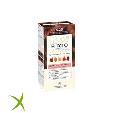Phyto Phytocolor 5.35 Castano Chiaro Cioccolato Colorazione Permanente Per Capelli