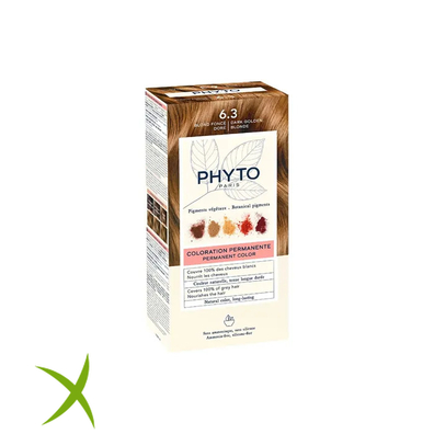 Phyto Phytocolor 6.3 Biondo Scuro Dorato Colorazione Permanente Per Capelli