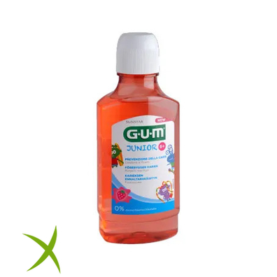 Gum Junior Monster Collutorio 300 ml Bambini 6+ 300 ml