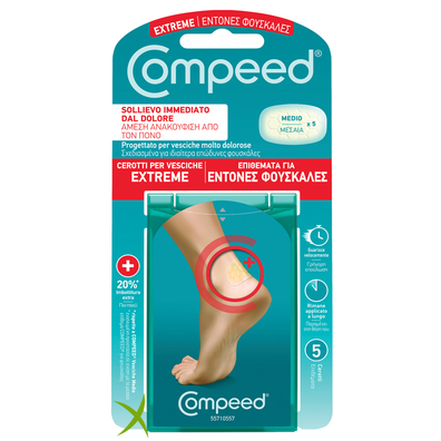 Compeed Cerotti per Vesciche Extreme 5 pezzi