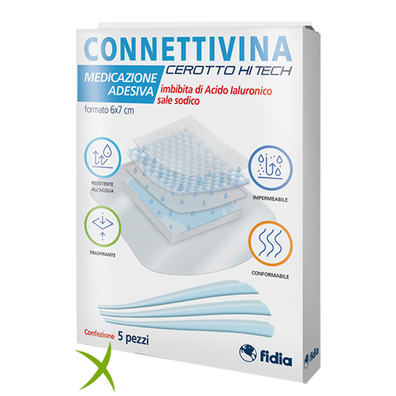 Connettivina Cerotto Hitech 6x7 cm 5 Pezzi