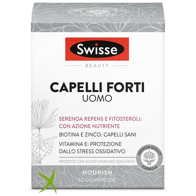 Swisse Capelli Forti Uomo 30 Compresse