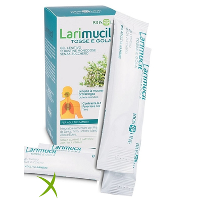Larimucil Tosse Gola 12 Bustine 