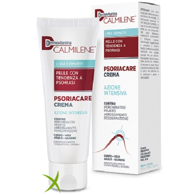 Dermovitamina Calmilene Psoriacare Crema Azione Intensiva per Pelle con Tendenza a Psoriasi 50 ml