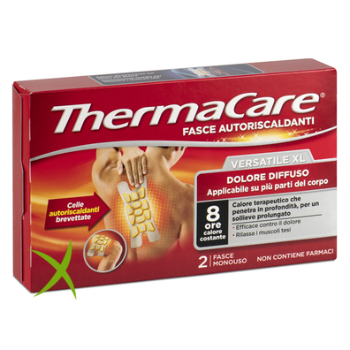 Thermacare Fascia Autoriscaldante Versatile XL 2 Pezzi