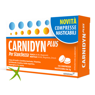 Carnidyn Plus 18 Compresse Masticabili