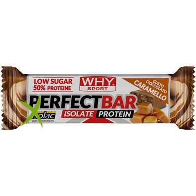 Whysport Perfect Bar Cioccolato Caramello Barretta 50g