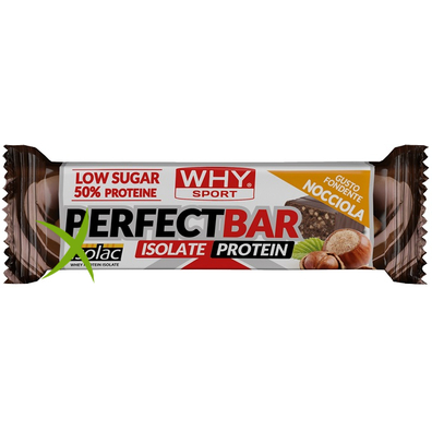 Whysport Perfect Bar Fondente Nocciola Barretta 50g