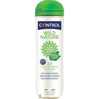 Control Wild Nature Massage Gel 3 in 1 200 ml