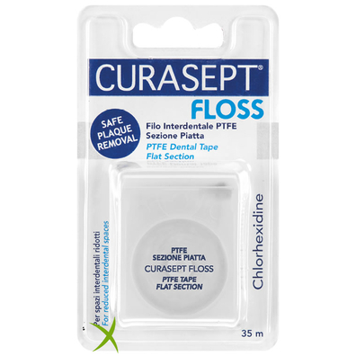 Curasept Floss Ptfe Tape Clorexidina 1 Pezzo