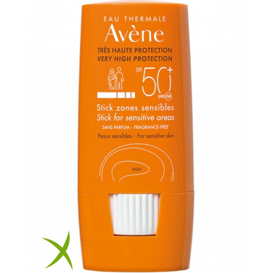 Avene Eau Thermale Stick Large Zone Sensibili 50+ 8g