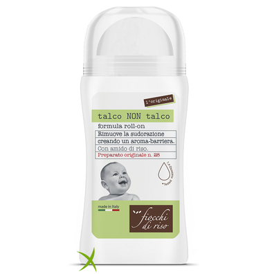 Fiocchi di Riso Talco Non Talco Deodorante Roll-On 100 ml