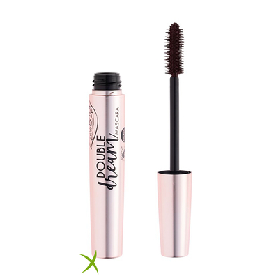 Purobio Mascara Double Dream 02 Marrone 10 ml