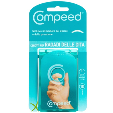 Compeed Cerotti per Ragadi Dita 10 Pezzi