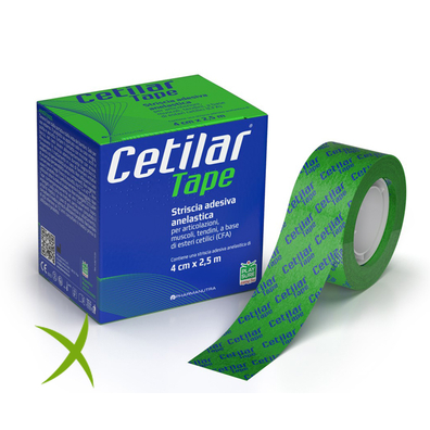 Striscia Adesiva Anelastica Cetilar Tape Cm 4 x 2,5 m