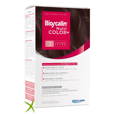 Bioscalin Nutricolor Plus Colorazione 3 Castano Scuro 