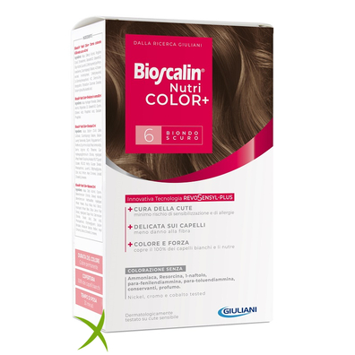 Bioscalin Nutricolor Plus Colorazione 6 Biondo Scuro 