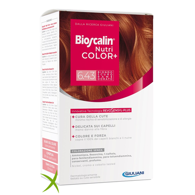 Bioscalin Nutricolor Plus Colorazione 6,43 Biondo Scuro Rame Dorato