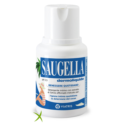 Saugella Dermoliquido Ph 3,5 Benessere Quotidiano Detergente Intimo 100 ml