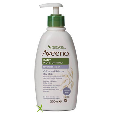 Aveeno Crema Idratante Corpo Lavanda 300 ml 