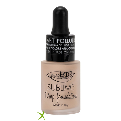 Purobio Cosmetic Sublime Drop Foundation 01 Yellow 15ml