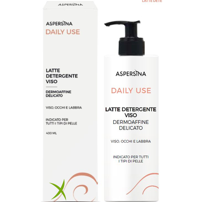 Aspersina Latte Detergente Viso 400 ml