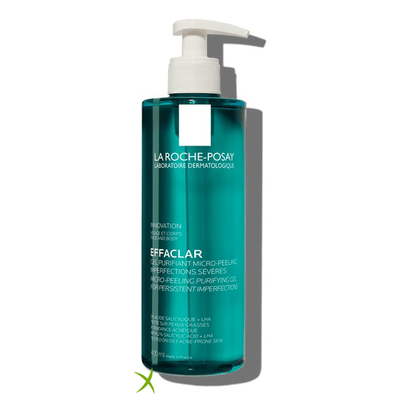 La Roche Posay Effaclar Gel Peeling Detergente Purificante 400 ml