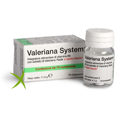 Valeriana System 70 Compresse