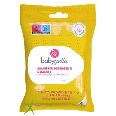 Babygella Prebiotic Salviettine 15 Pezzi