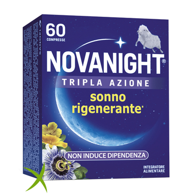 Novanight Tripla Azione Sonno Rigenerante 60 Compresse