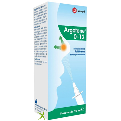 Argotone 0-12 Spray Nasale Fluidificante 20 ml
