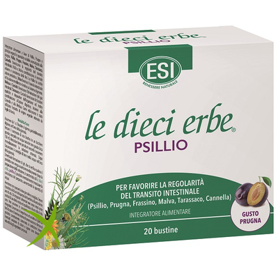 Esi le Dieci Erbe Psillio 20 Bustine 5,6g