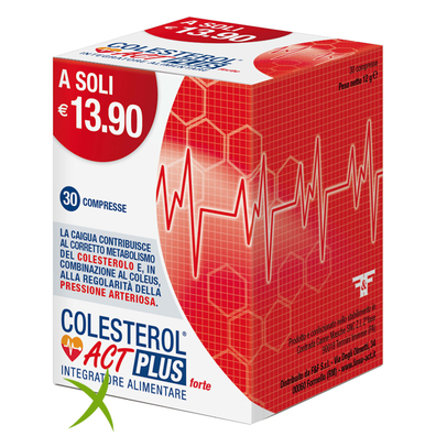 F&F Colesterol Act Plus Forte 30 Compresse