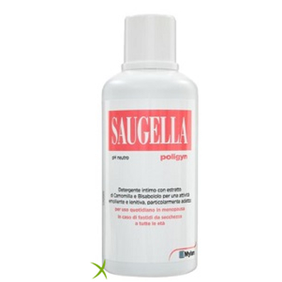 Saugella Poligyn PH Neutro Detergente Intimo Lenitivo ed Emolliente 250 ml