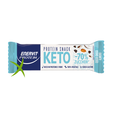 Enervit Barretta Protein Keto Snack Cocco Choco Almond 35 g