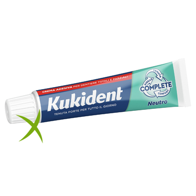 Kukident Neutro Crema Adesiva Dentiere 65 g