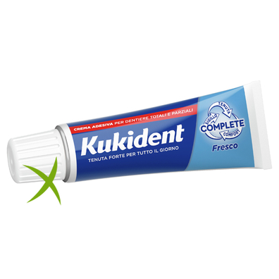 Kukident Fresco Crema Adesiva Dentiere 40 g