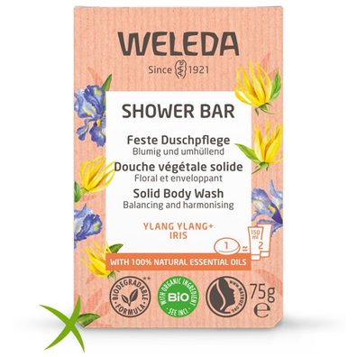Weleda BagnoDoccia Solido Ylang Ylang + Iris 75 g